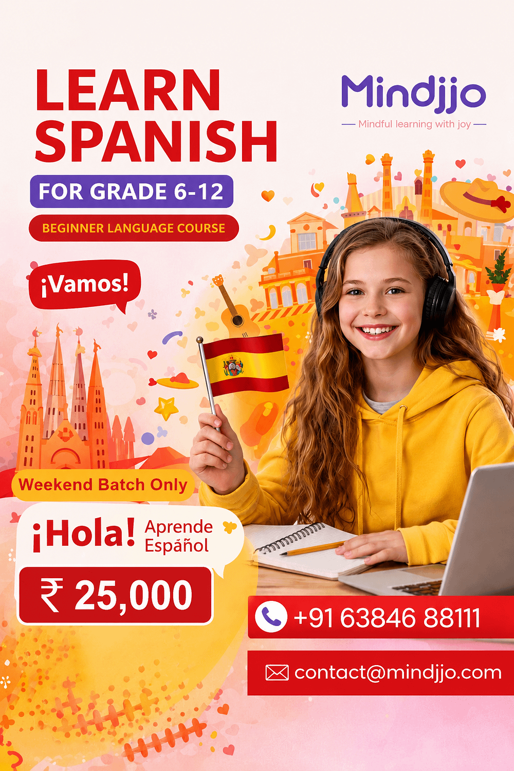 Spanish 6-11 Beginner Course